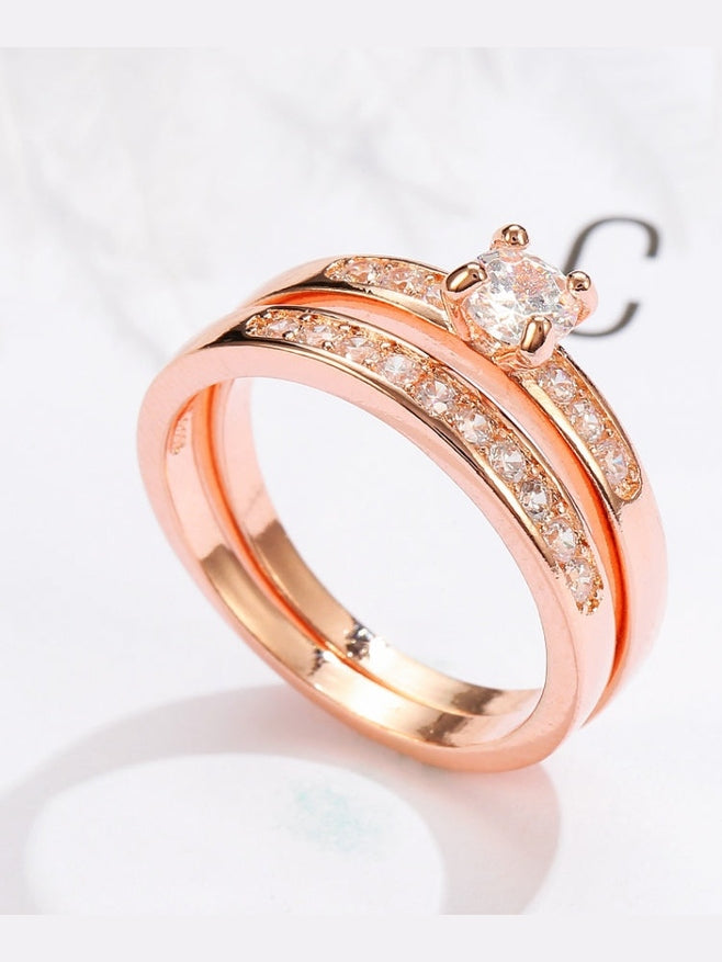 Roséguld Ring med Diamanter – En Tidlös Symbol för Elegans och Lyx